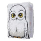 Harry Potter Hedwig Owl Plush Journal Diary Kids - Cute Soft Cover Notebook W/ 216 Pages - Officially Licensed - Book & Movie Easter Basket Stuffer Gift For Kids, Girls, Boys, Teens