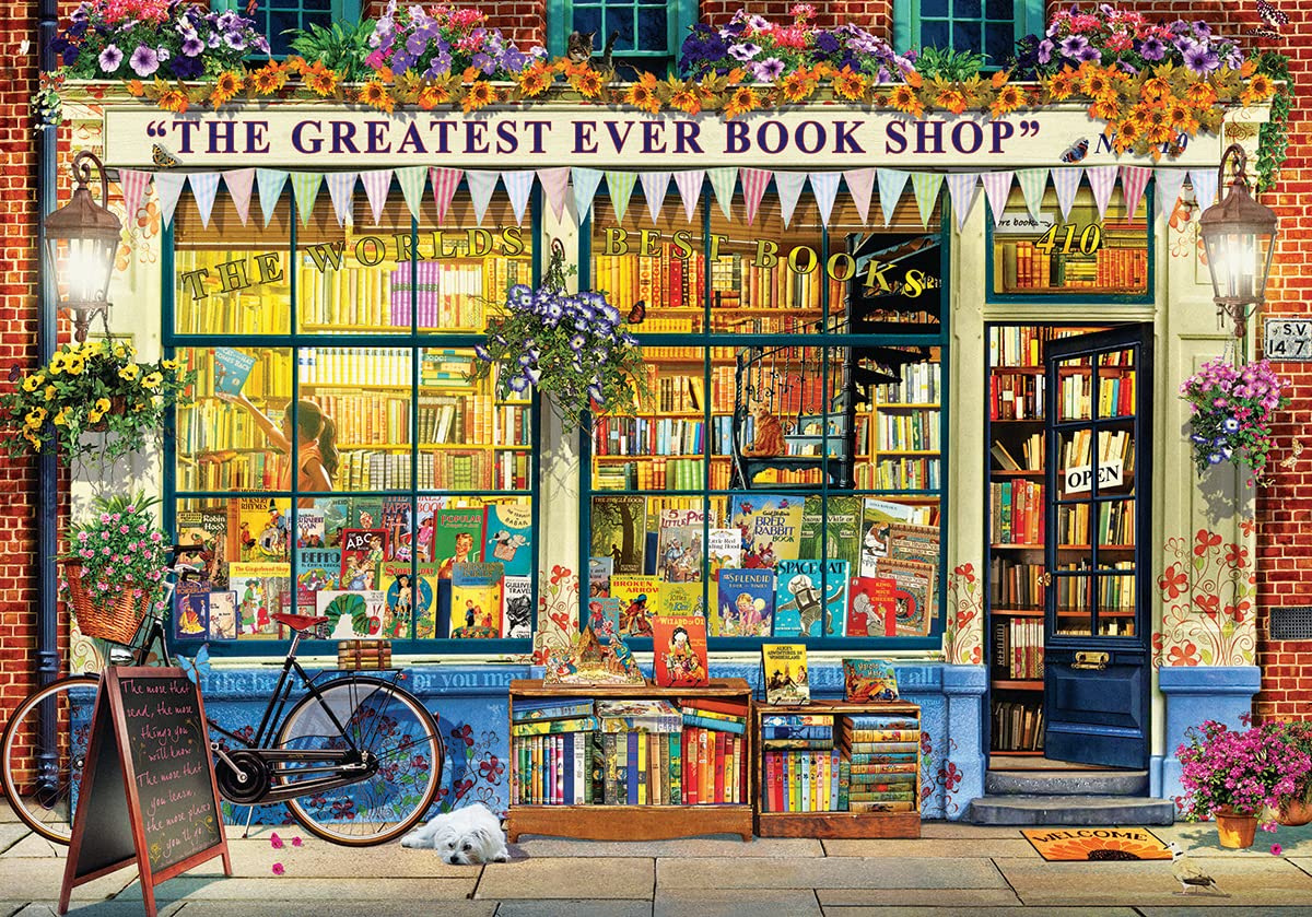 Eurographics (Eurhr The Greatest Bookstore In The World 1000Piece Puzzle 1000Piece Jigsaw Puzzle