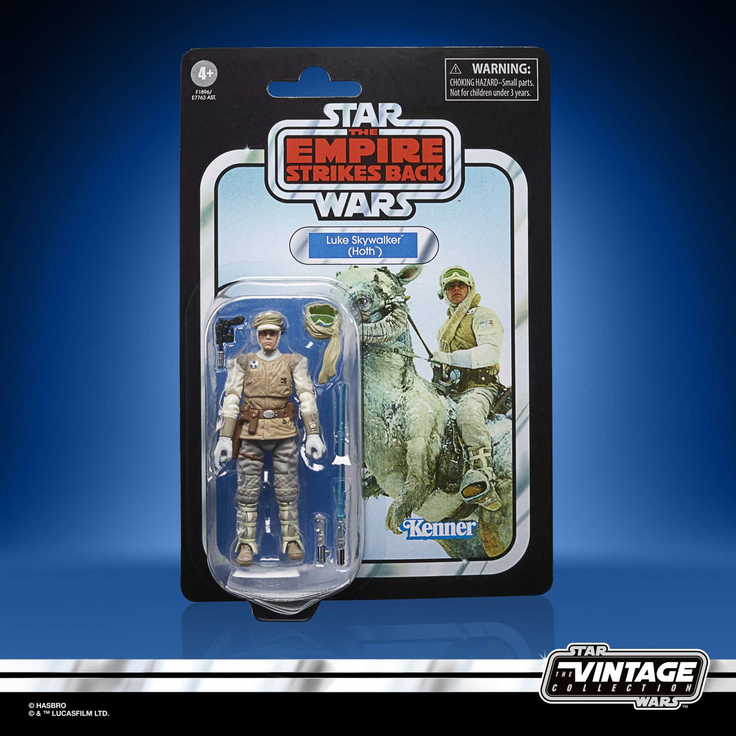 Star Wars Hasbro The Vintage Collection Luke Skywalker (Hoth) Toy, 3.75-Inch-Scale The Empire Strikes Back Figure For Kids Ages 4 And Up,F1896