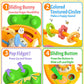 Yetonamr Baby Teething Toys, Easter Basket Stuffers For 6-12-18 Months, Toddler Easter Basket Birthday Gift Sensory Montessori Toys For 1 2 3 Year Old Boy Girl Infant