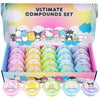 Hello Kitty And Friends Ultimate Compounds Set, 25-Pack, Scented Glitter Slimes, Sanrio Stuff, Slime Bulk, Mini Slime, Party Favors For Kids 8-12, Hello Kitty Toys, Hello Kitty Party Supplies, Slimes