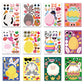 24 Sheets Easter Stickers Make A Face Stickers For Kids Diy Easter Egg Bunny Sticker Sheet For Boys Girls Children Easter Party Supplies Exchange Gifts