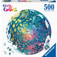 Ravensburger Circle Of Colors: Ocean - 500 Piece Round Jigsaw Puzzle | Engaging Activity For Kids And Adults | Premium Quality | Sustainable Forestry Practices | Fsc Certified