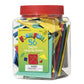 Dowling Magnets Foam Fun Magnet Tangrams, Set Of 56