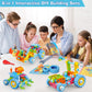 Moontoy Stem Toys For 3 4 5 6 7 8+ Year Old Boy Easter Gifts Easter Basket Stuffers, Toddler 3-5 Block Stem Kits Building Toys For Kids Ages 4-8 5-7 6-8 4-6 8-12 Erector Set Creative Activities 118Pcs
