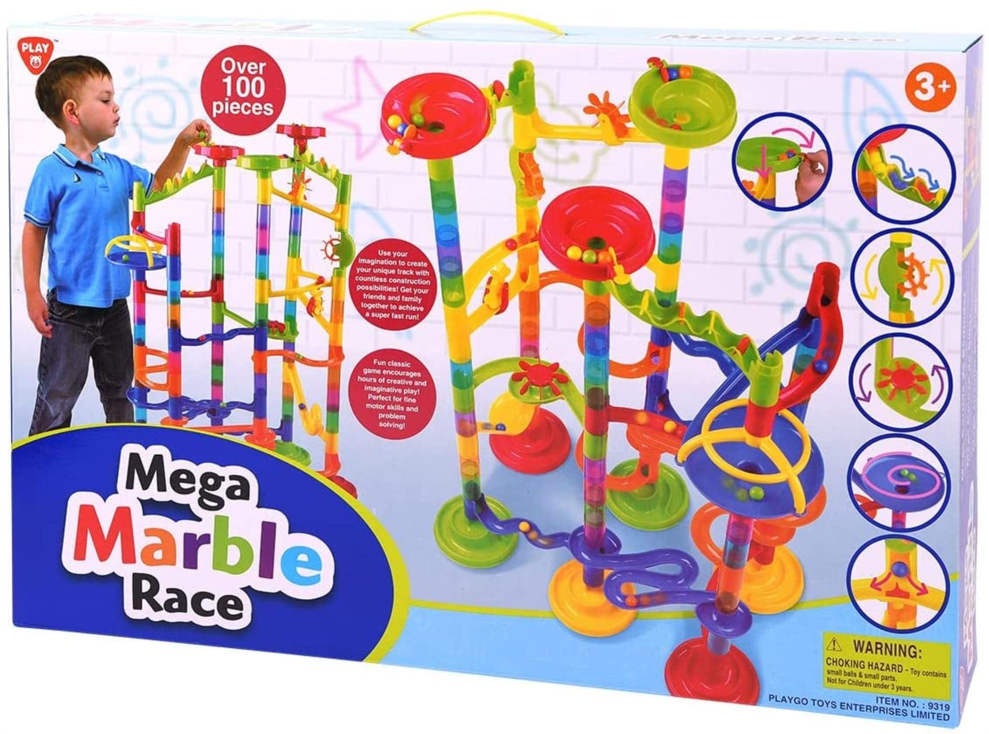 Play Marble Race Deluxe Building, Over 100-Piece