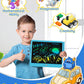 Tekfun Lcd Writing Tablet For Kids Boys Toys, 12 Inch Erasable Doodle Board Colorful Doodle Pad, Mess Free Coloring Board Games