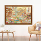Puzzles For Adults 1000 Pieces, Momibook Jigsaw Puzzles Of Carefree Store, Painting Image 75X50Cm(29.5''X19.7'') Toys & Game Puz