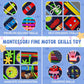 Gojmzo Busy Board Montessori Toys For 1 2 3 4 Year Old Boys & Girls Gifts, Sensory Toys For Toddlers 1-3, Educational Travel Toys, Preschool Activities Learning Alphabet Count Fine Motor Skills