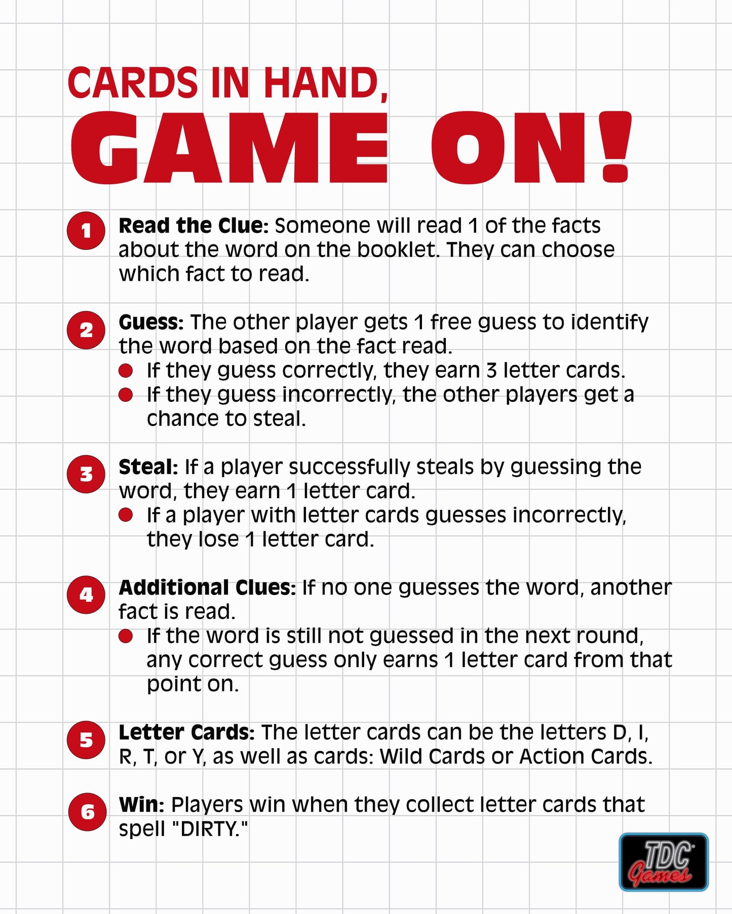 TDC Games Original Dirty Minds Party Game - Hilarious Adult Card Game, Black, Model 1040, Perfect for Couples & Date Night
