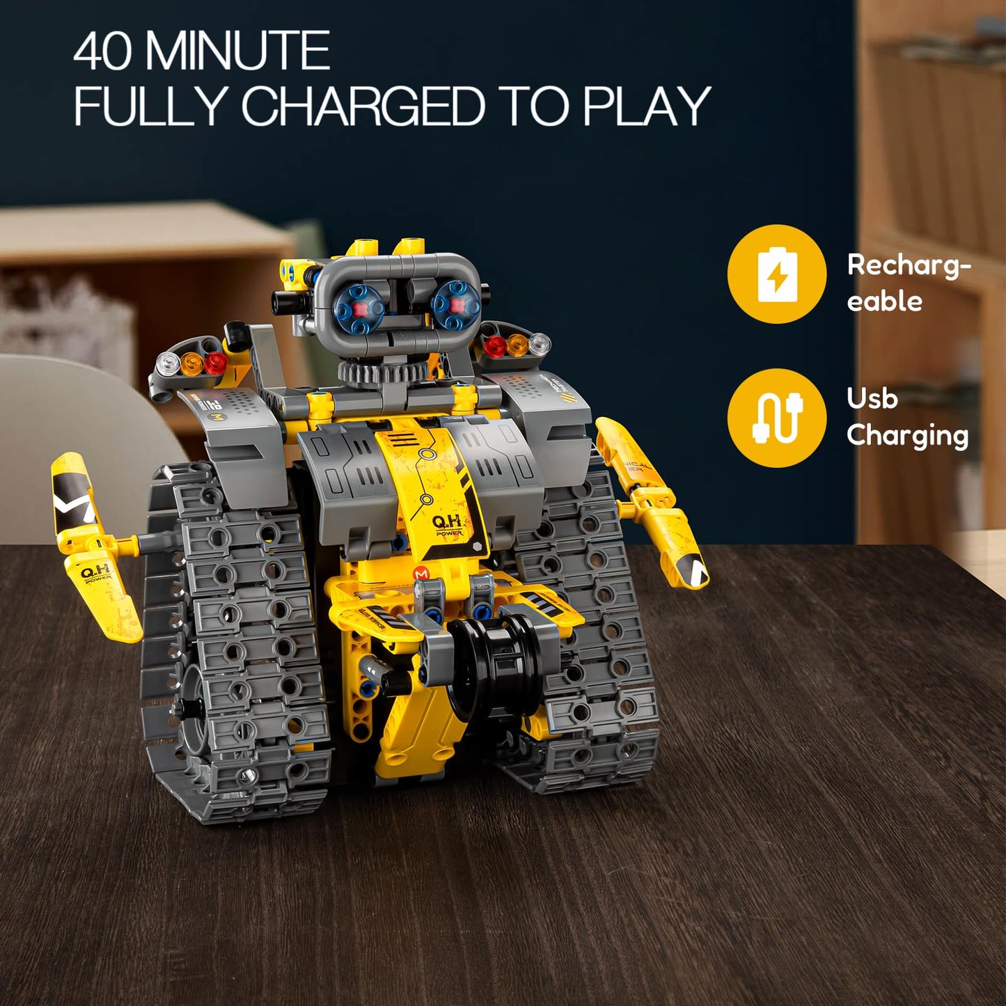 Sillbird Stem Building Toys, Remote & App Controlled Creator 5In1 Wall Robot/Explorer Robot/Mech Dinosaur Toys Coding Set, Creative Gifts For Boys Girls Kids Aged 6 7 8-13 (435 Pieces)