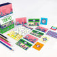 Blue Orange Next Station Tokyo Board Game - Flip and Write Train Route Strategy Game for 1-4 Players, Blue/White, Model AAC09074