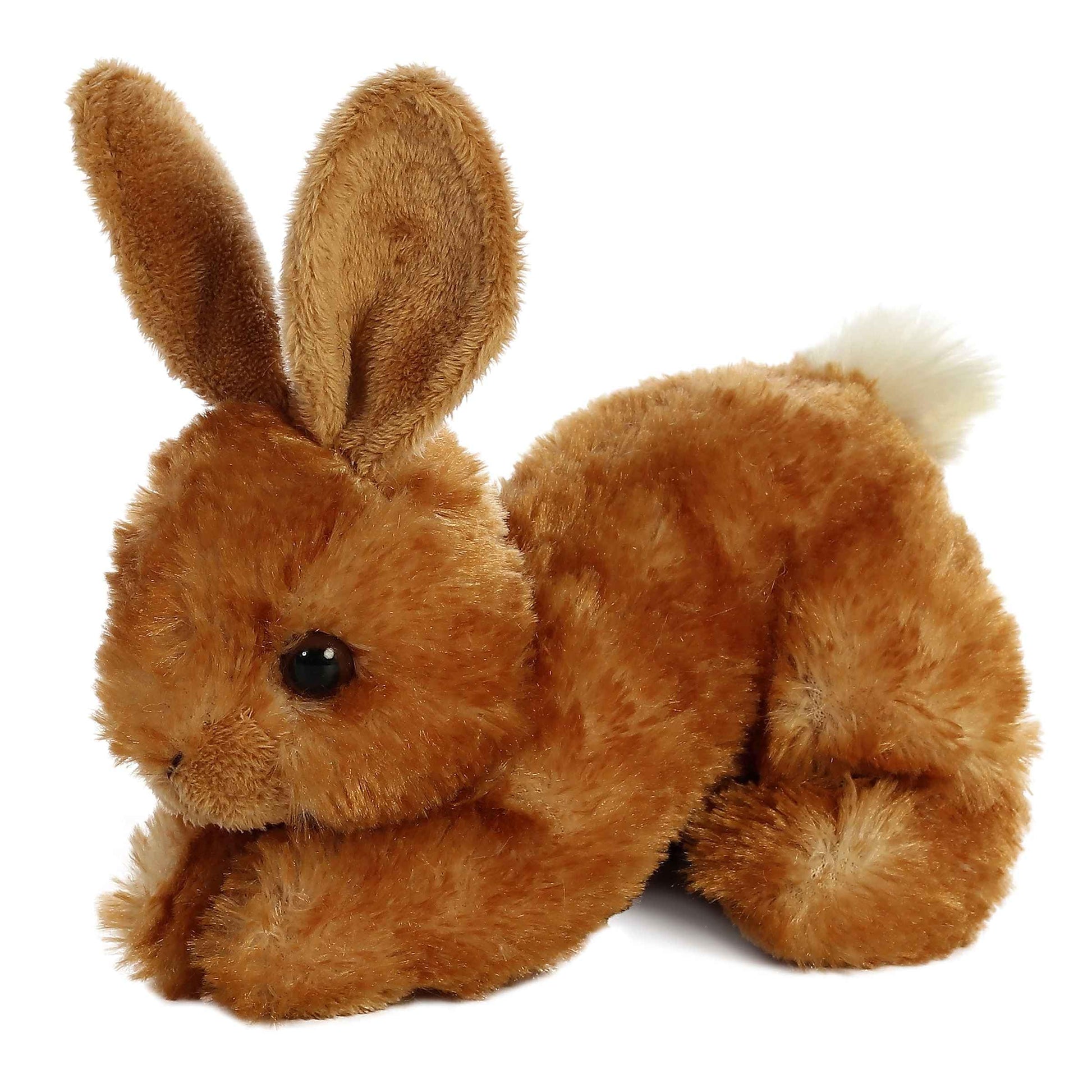 Aurora® Adorable Mini Flopsie™ Bitty Bunny™ Stuffed Animal - Playful Ease - Timeless Companions - Brown 8 Inches