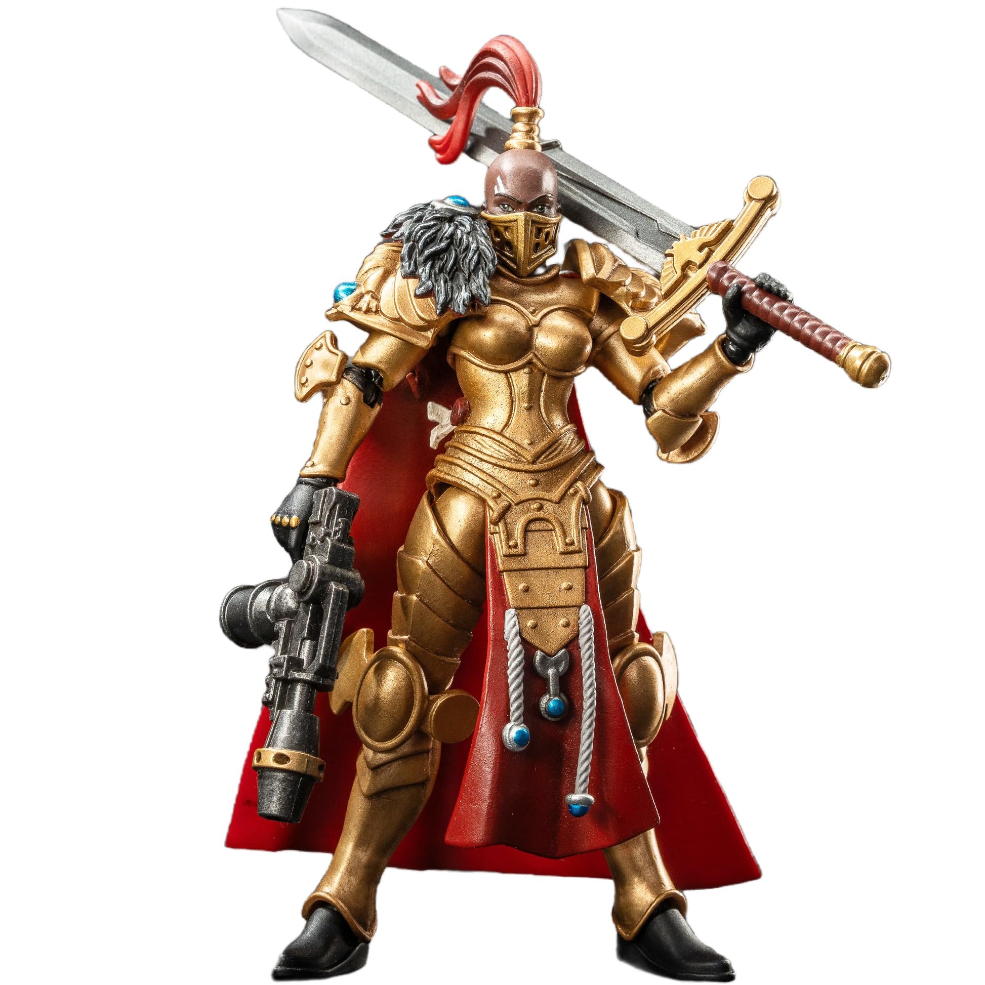 malt-inspiredISE JOYTOY 1/18 Action Figures - Warhammer The Horus Heresy Sisters of Silence White Falcons Vigilator Cadre Vigilator 2-4 Classic Character Collectible Age 15 and Above