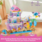 Wingift 955 Piece Beach House Building Set,Seaside Beach Villa Building Toys Friends Vacation Hut Blocks Set,Stem Buildingtoys With Helicopter,Yacht,Sailboat,Christmas Birthday Gift For Girl Age 6-12+