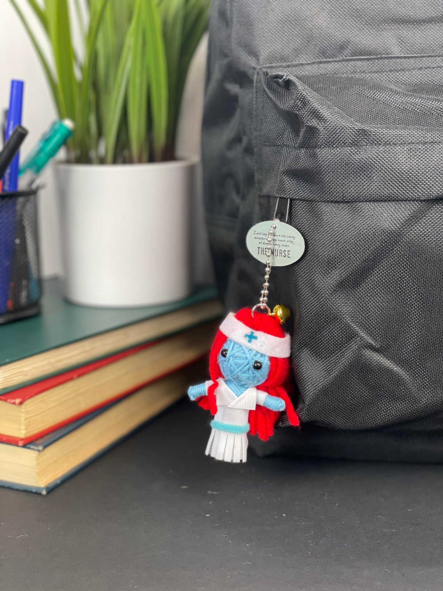 Watchover Voodoo 3-Inch The Nurse Keychain - Handcrafted Gift To Bring Good Luck And Positivity Everywhere You Go
