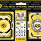 Masterpieces Game Day - NCAA Iowa Hawkeyes 2-Pack Playing Cards & Dice Pack - Officially Licensed Set for mature-themeds and Family