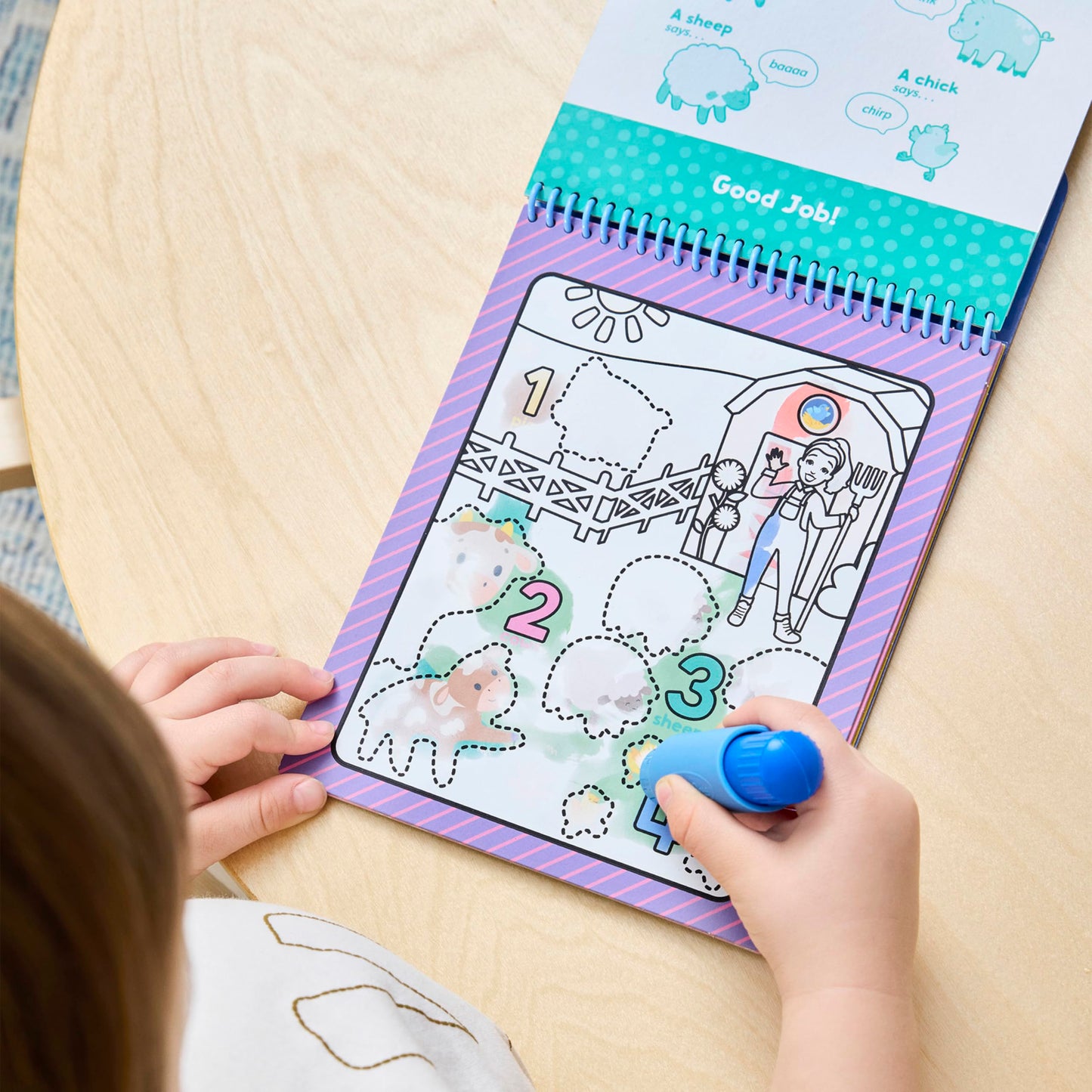 Melissa & Doug Ms. Rachel Water Wow! Color-Reveal Pad Early Learning Toy