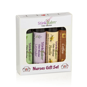 Stinkbalm Odor Blocker Nurses Gift Set 4 Pack