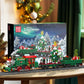 Mould King 12039 Christmas Train Building Block Kits, Electric Led Light,Train Track Vehicle Model Building Sets With Motors,Train Model Kits For Kids Age 8+/Adults-922 Pieces