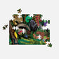 Mudpuppy Rainforest Above & Below - 100 Piece Double-Sided Puzzle With Unique And Colorful Illustrations Of Animals Above And Be