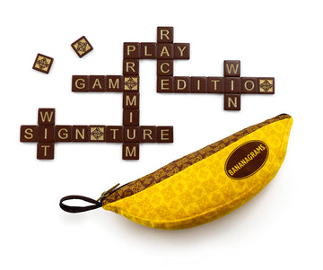 Bananagrams | Signature Edition - Amazon Exclusive | Word Game | Ages 7+ | 1-8 Players | 30 Minutes Playing Time