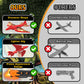 3 Pack Dinosaur Airplane Launcher Toys For Kids, Foam Airplanes For Kids Boys Toys With Stickers, Outdoor Flying Toys Birthday Gifts For 4 5 6 7 8 9 10 12 Year Old Boys Girls.