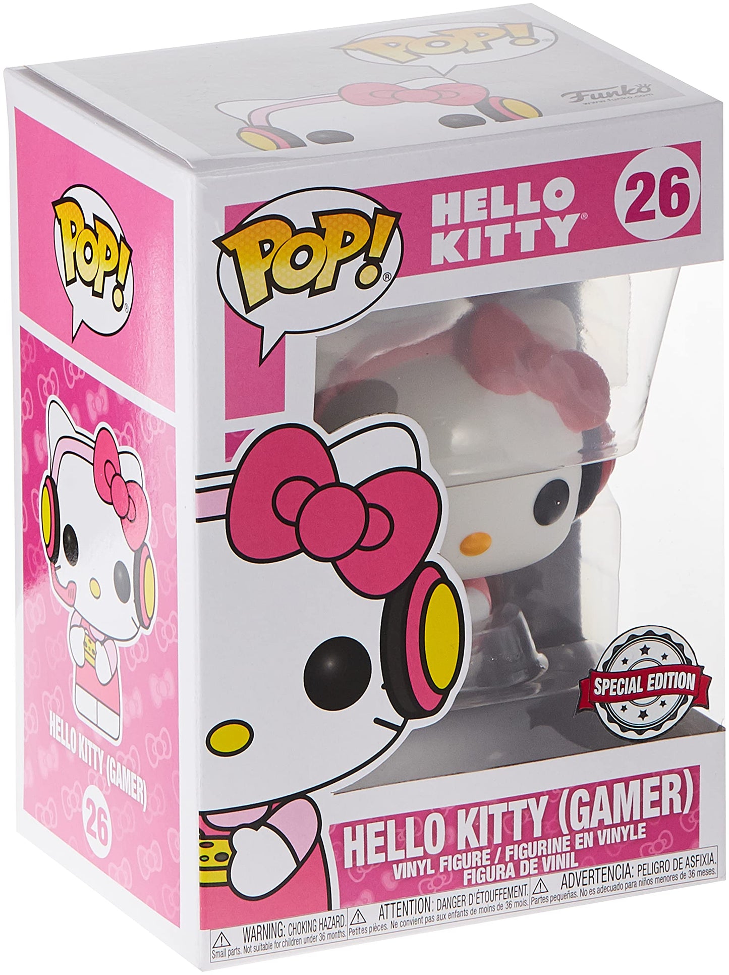 Funko Pop! Hello Kitty Gamer #26 - Game Stop Exclusive, Multicolor Vinyl Collectible