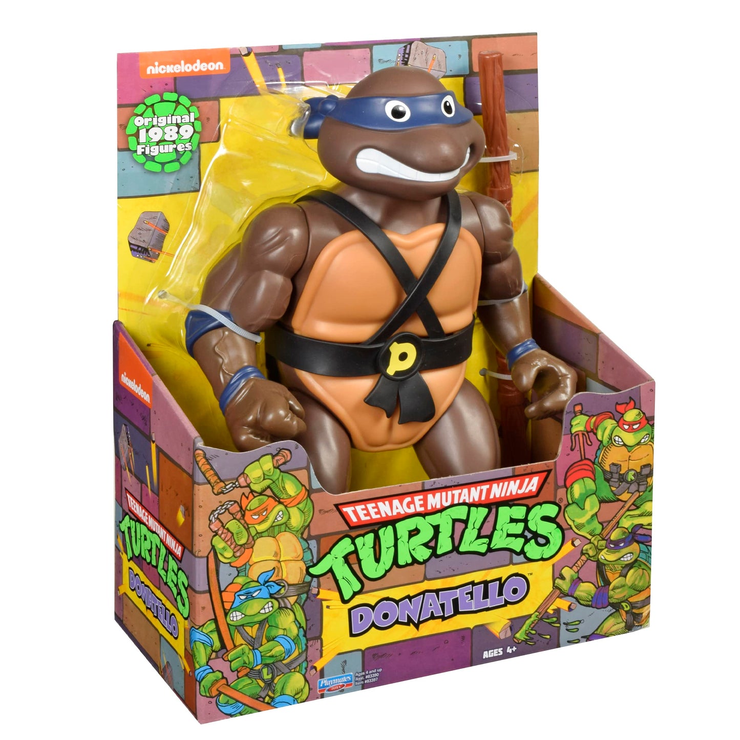 Teenage Mutant Ninja Turtles: 12    Original Classic Donatello Giant Figure By Playmates Toys