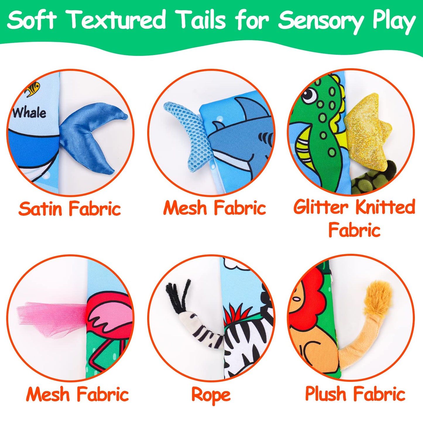 2 Pcs Soft Cloth Baby Books 0-6 Months High Contrast Sensory Baby Toys 6 To 12 Months Crinkle Touch Feel Teething Carseat 9 18 M