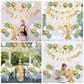 1St Birthday Decorations For Boys Girls, Sage Green White Gold Birthday Balloons With Happy 1St Birthday Banner First Birthday C