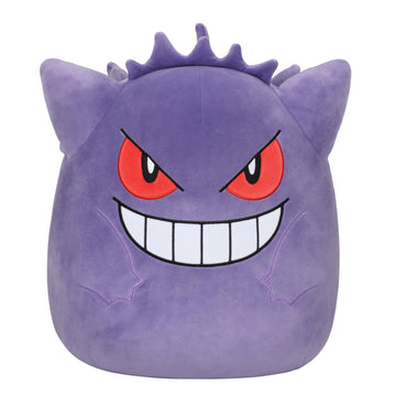 Squishmallows Pokémon 14-Inch Gengar Plush - Add Gengar To Your Squad, Ultrasoft Stuffed Animal Medium Plush, Official Kelly Toy Plush (Sqpk00004)