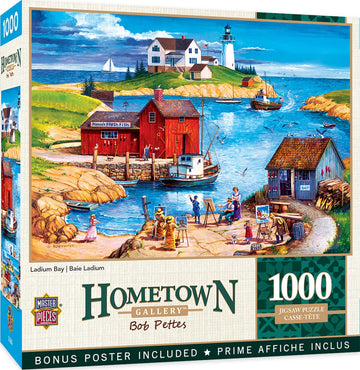 Hometown Gallery Ladium Bay 1000 Piece Jigsaw Puzzle