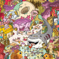 Cross & Glory - Seamonster Shenanigans - 1000 Piece Jigsaw Puzzle For Adults & Kids 12+ | Colorful Underwater Scene With Whimsical Sea Creatures | Family Fun