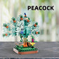 Apostrophe Games Majestic Birds Building Block Kit - 900 Pieces, Plastic - 6 Unique Bird Models in Green, Red, Brown, Black, White