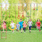 65Ft Ninja Warrior Obstacle Course For Kids With 12 Obstacle Course Accessories-Swings, Monkey Bars, Arm Trainers And More, Suit