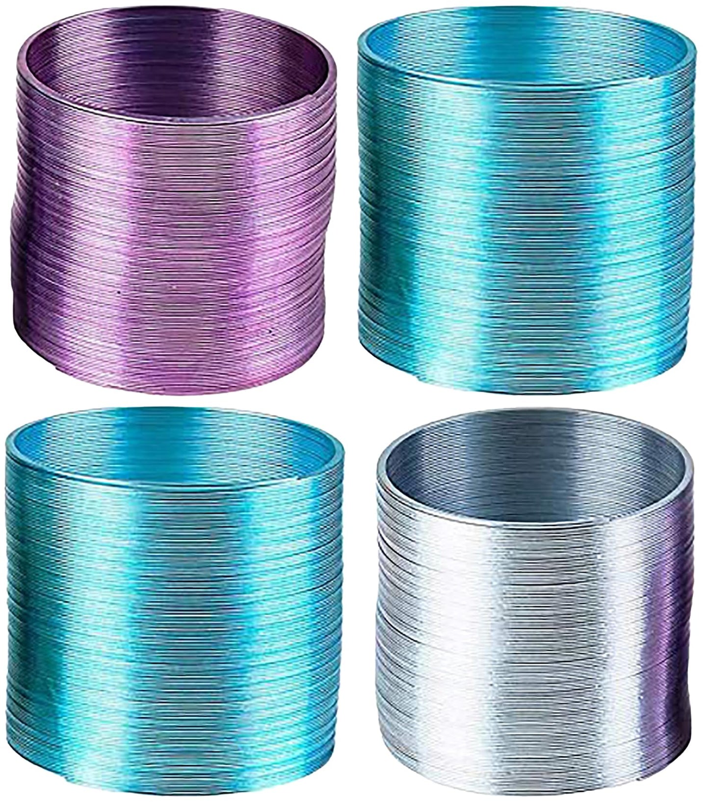 The Dreidel Company Metal Coil Spring, Goody Bag Fillers, Party Favor For Kids, Variety Of 2.4 '' (60Mm) Individually Boxed (3-P