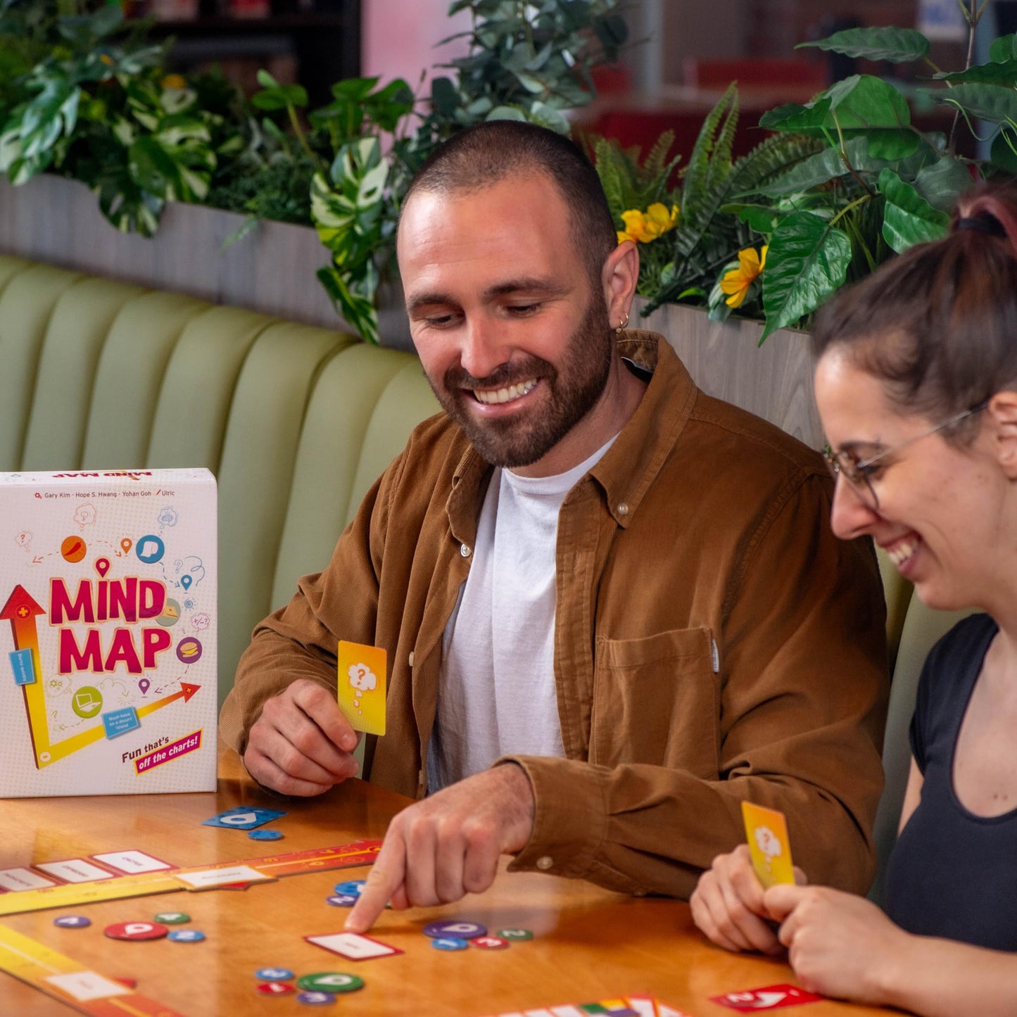 FUNNYFOX Mind Map Board Game for Adults & Family | 4-14 Players | 20 Minutes | 9.84 x 7.09 x 2.17 inches