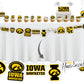 Iowa Hawkeyes Party Supplies (42 Pieces) For University Of Iowa Graduation, Tailgating And Birthday Party Decorations With Banne
