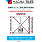 Magna-Tiles Polygons 8-Piece Expansion Magnetic Construction Set, The Original Magnetic Building Brand