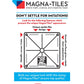 MEGA Magnetic Building Tiles