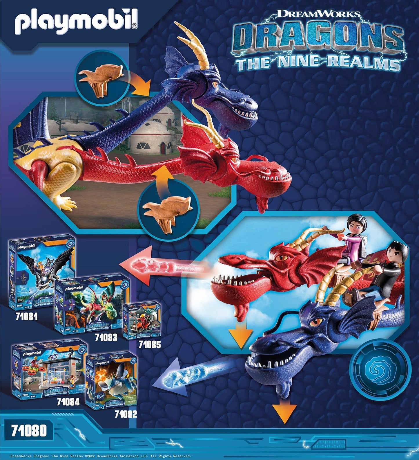 Playmobil Dragons Nine Realms: Wu & Wei & Jun