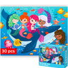Quokka Puzzles For Kids Ages 3-5 - 30 Pieces Puzzles For Toddlers 2-4 - Mermaids Learning Jigsaw Puzzles For Kids 4-6 Years Old