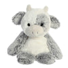 Aurora Cow Stuffed Animal - Snuggly Sweet & Softer - White - 6.5 Inches - Polyester - Model 03605