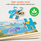 Synarry Wooden Vehicle Puzzles For Kids Ages 4-6, 6 Packs 60 Pcs Jigsaw Puzzles Preschool Educational Toys Gifts For Children Ages 4-8, Kids Puzzles For 4+ Year Olds Boys Girls, Wood Puzzles Ages 3-10