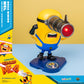 Minions Despicable Me 4 Toys, 4.7 Inch Mega Mel Action Figures,Retractable Eye And 5 Changeable Facial Expressions Minion Model Kits,Gifts For Kids Ages 8 Years & Older