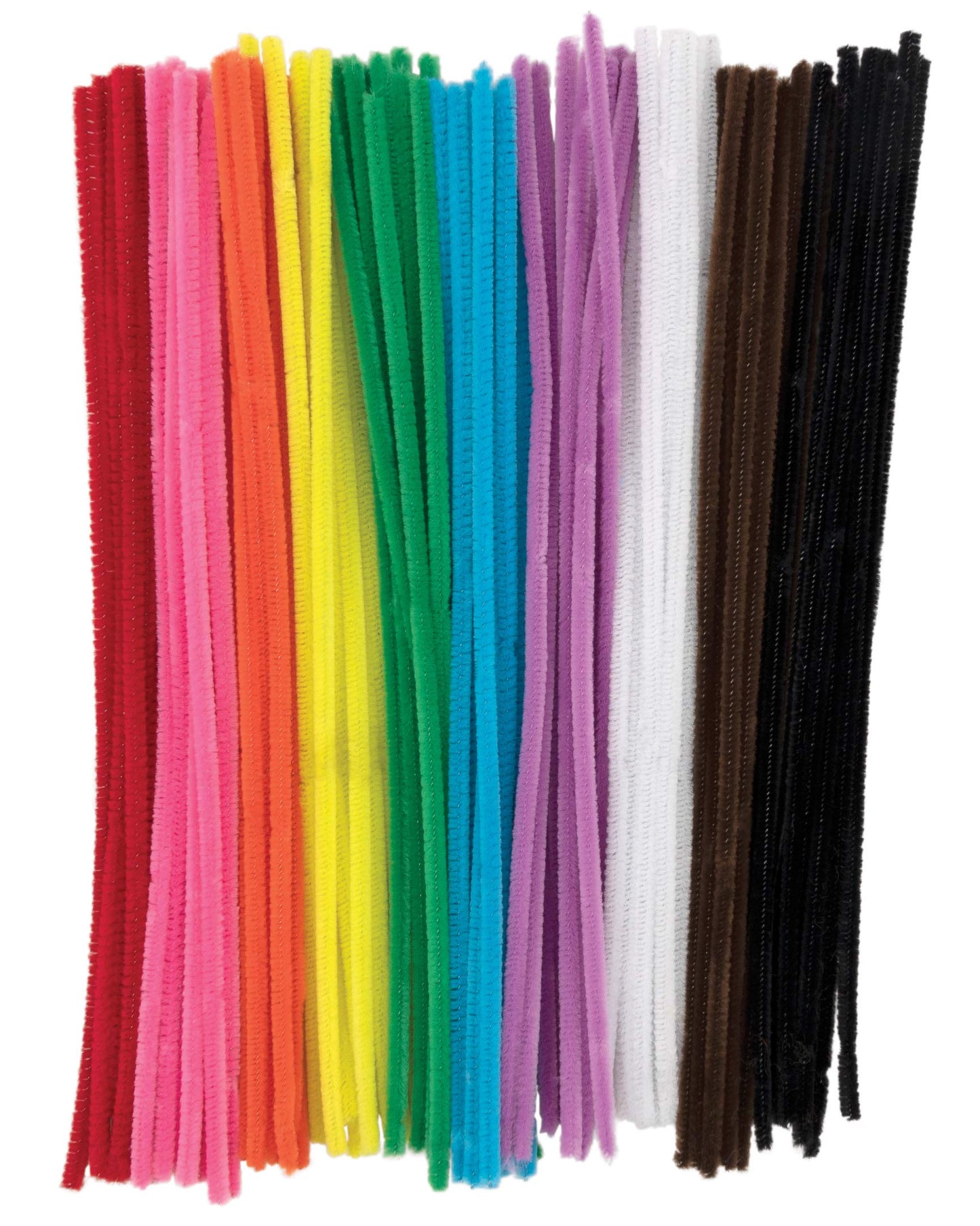 Creativity Street Jumbo Chenille Stem Multi-Purpose, 1/4 X 12 Inches, Colors may vary, Pack of 100