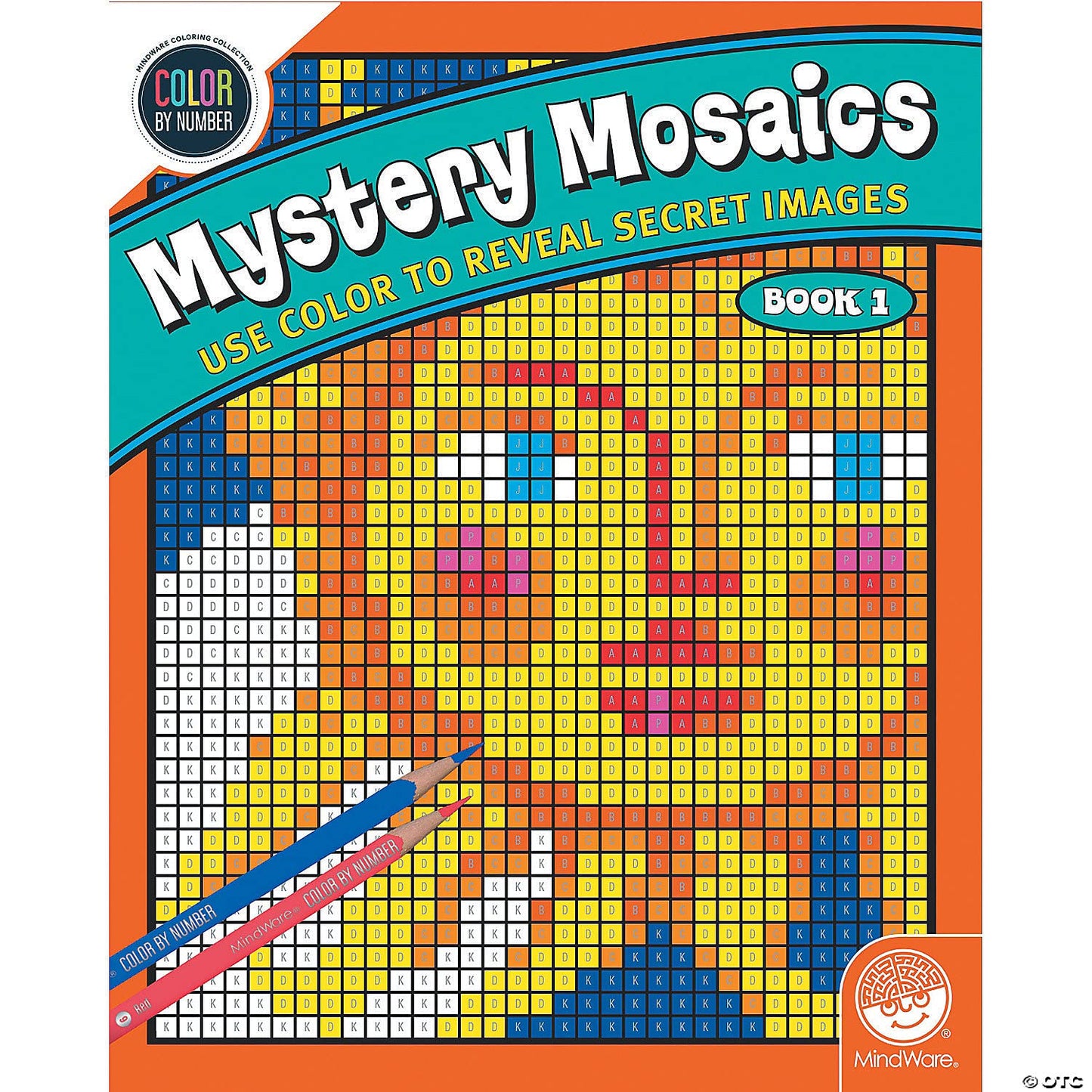 MindWare Color by Number Mystery Mosaics: (Book 1)