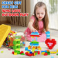 Burgkidz Classic Big Building Blocks With Storage Box, Large Toddler Blocks, Compatible With Most Major Brands, Stem Toy Gift Big Brick, Building Bricks For Toddlers 3-5, Kids Blocks For All Ages