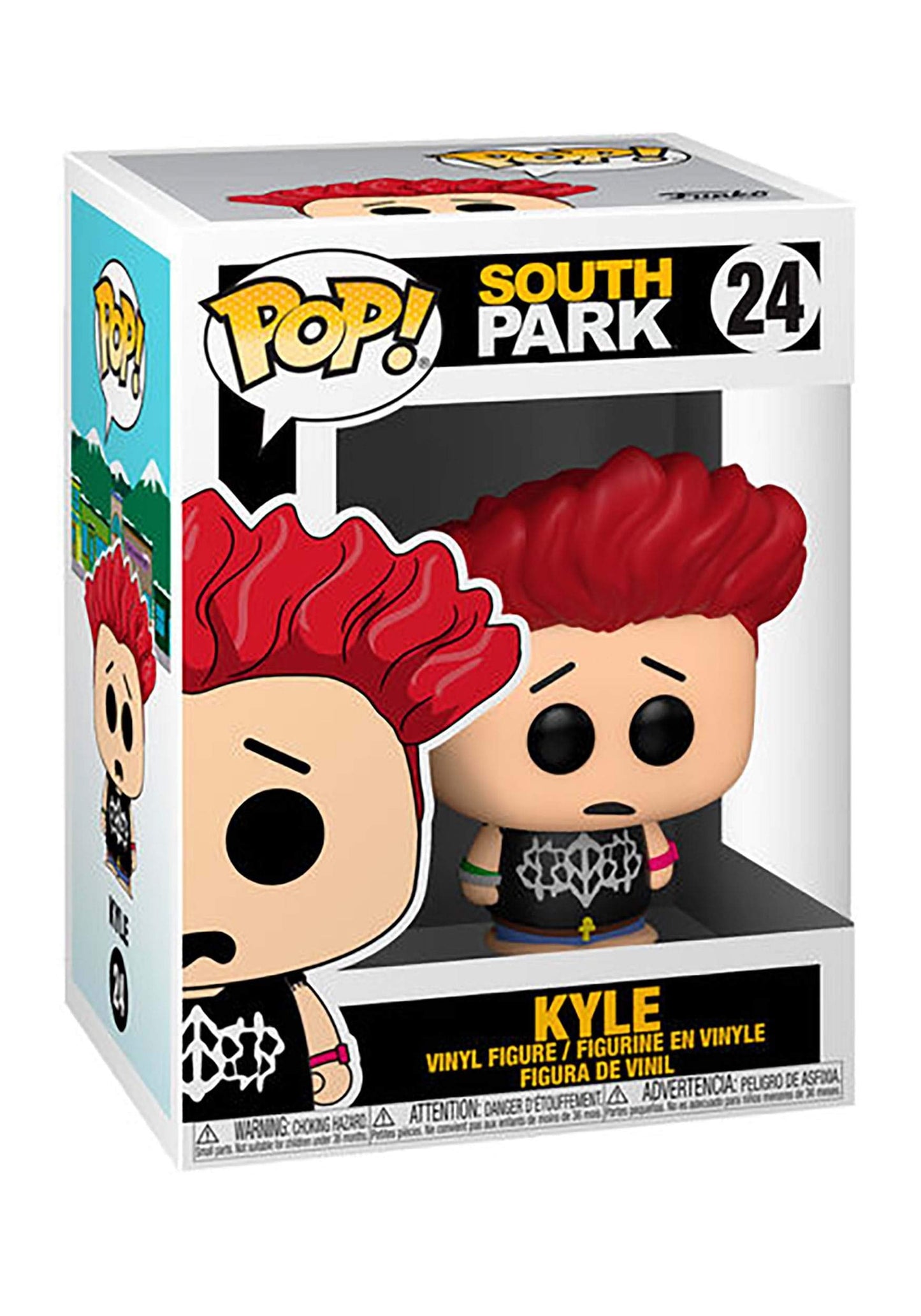 Funko Pop! Animation: South Park - Jersey Kyle, 3.75 Inches, Red